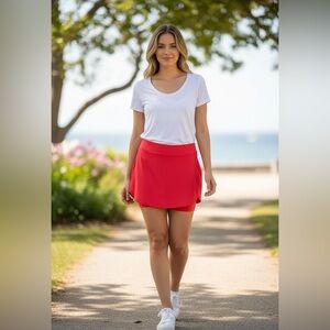 lululemon athletica Pink Midi Skirt